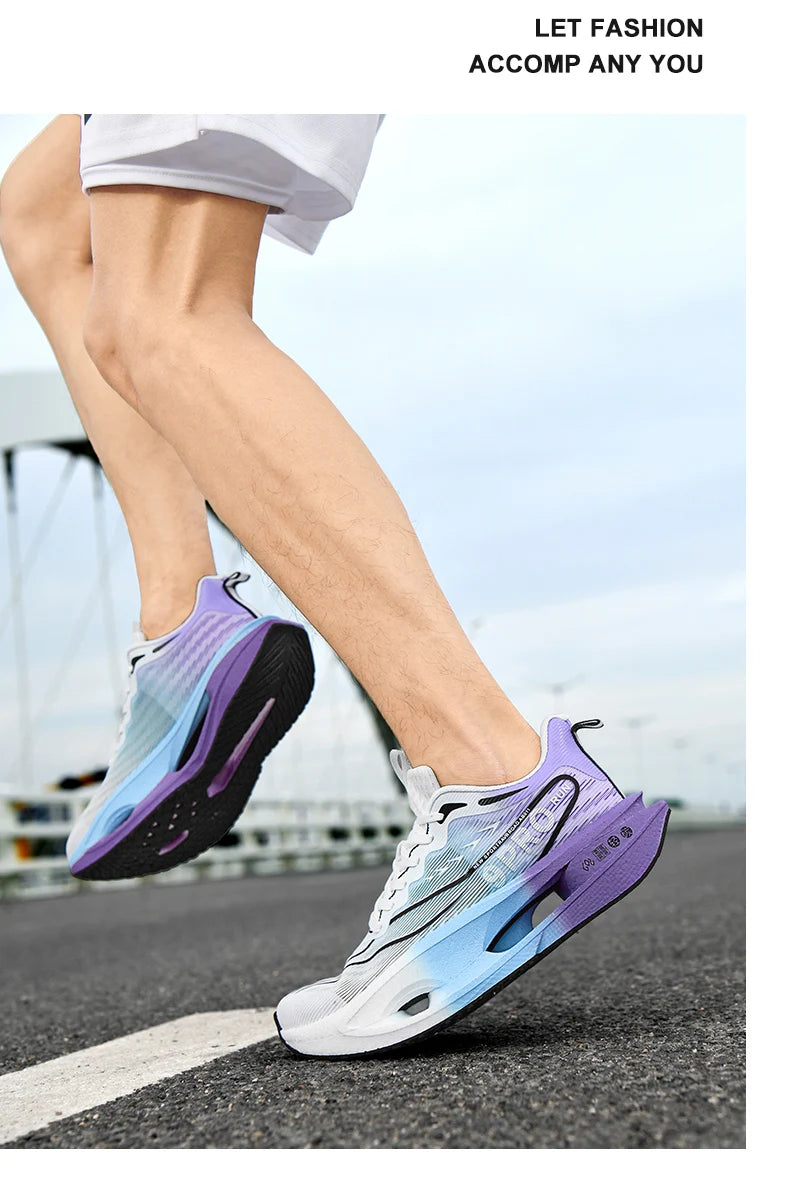 Men's Sneakers 9PRO Carbon Board Skeleton Cushioning Marathon Running Shoes Outdoor Fitness Training Sports Tennis Shoes Women's