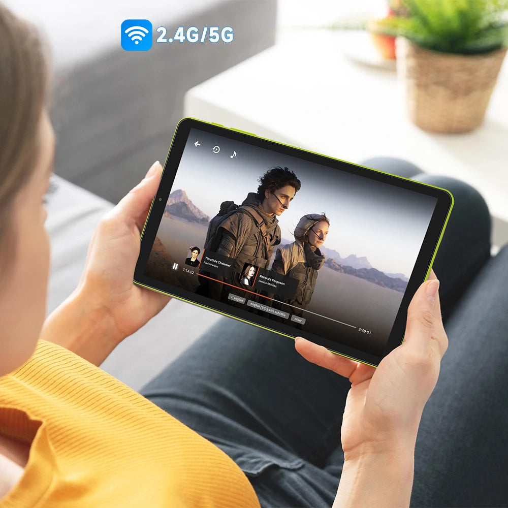 8.68Inch 2025 Android 15 Tablets Quad-core, 8GB RAM+64GB Storage 1TB Expand, 2MP+5MP Dual Camera, 5000mAh Large Capacity Battery