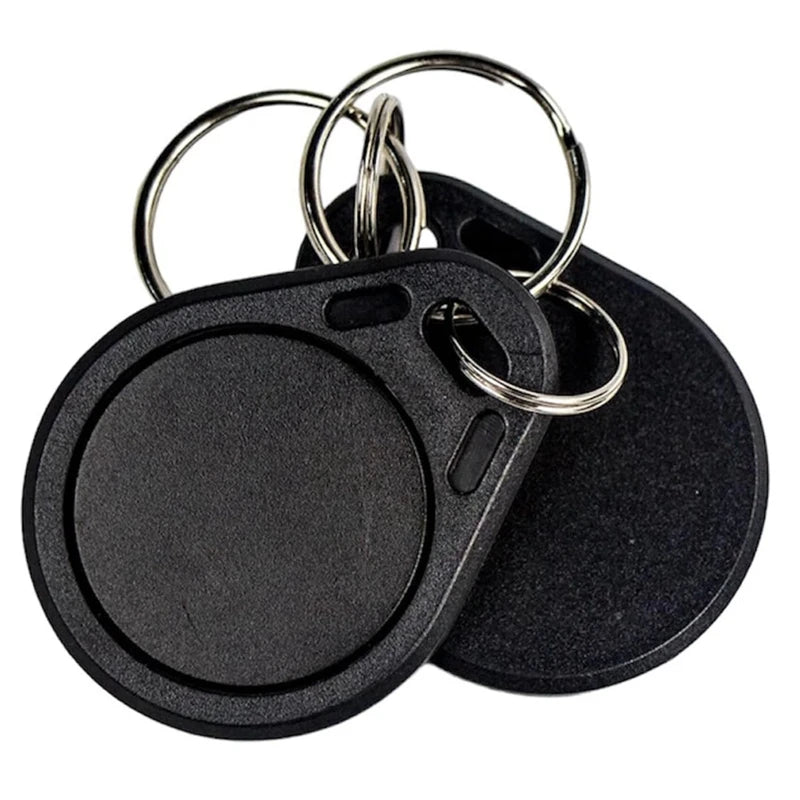 Hotel RFID Key FOB Re-Writable Multiple Times. 100 Pcs. Works In 13.56 Mhz Frequency