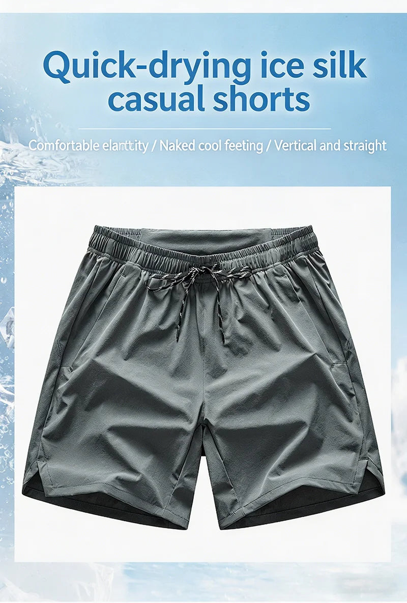 Quick Dry Men's Running Shorts Men Sports Jogging Fitness Male Jogger Workout Training Gym Sports Shorts Men Summer Shorts