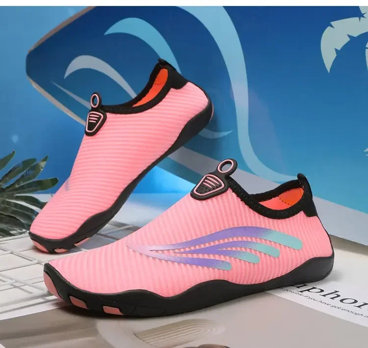 Unisex Indoor Fitness Special Shoes Parent-Child Couple Vacation Beach Swimming Shoes Men Snorkeling Quick Dry Aqua Shoes #27-42