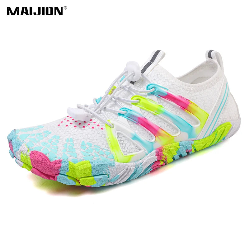 Aqua Shoes For Women Men Barefoot Water Shoes Anti-Slip Quick-Drying Outdoor Beach Upstream Wading Swimming Shoe Sneakers Unisex