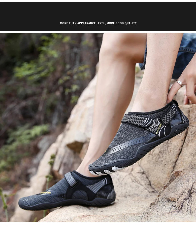 Men Water Shoes Women Wading Sneakers Drainage Barefoot Beach Aqua Shoes Quick Dry Fitness Yoga Shoes Sea Diving Swim Sandals