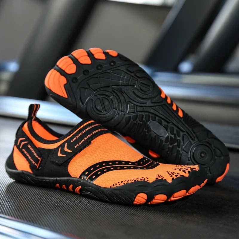 Indoor Fitness Shoes Men Women Yoga Treadmill Barefoot Shoes Gym Special Shock-absorbing Skipping Shoe Non-slip Training Sneaker