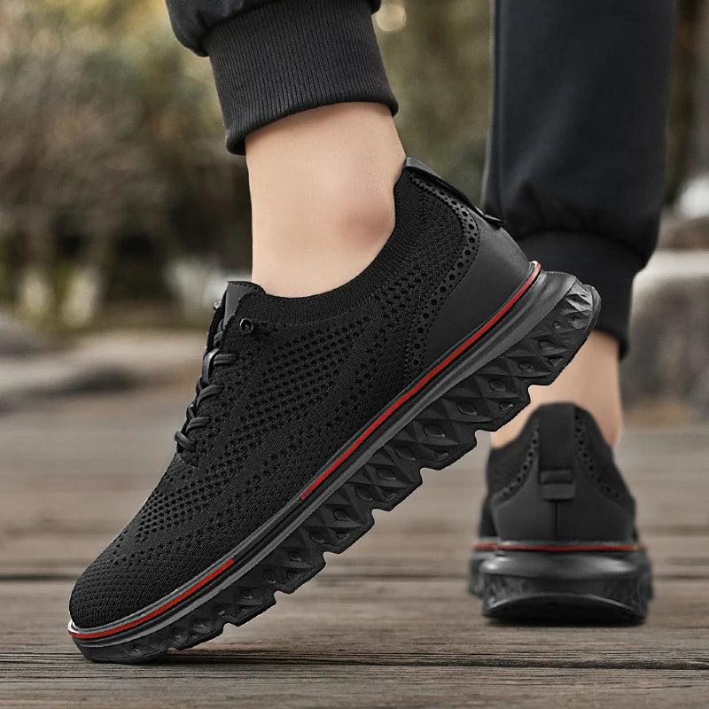 Men Sneakers Men Mesh Casual Shoes Fashion Lightweight Breathable Soft Soled Shoes Summer Outdoor Sports Fitness Large Size 48