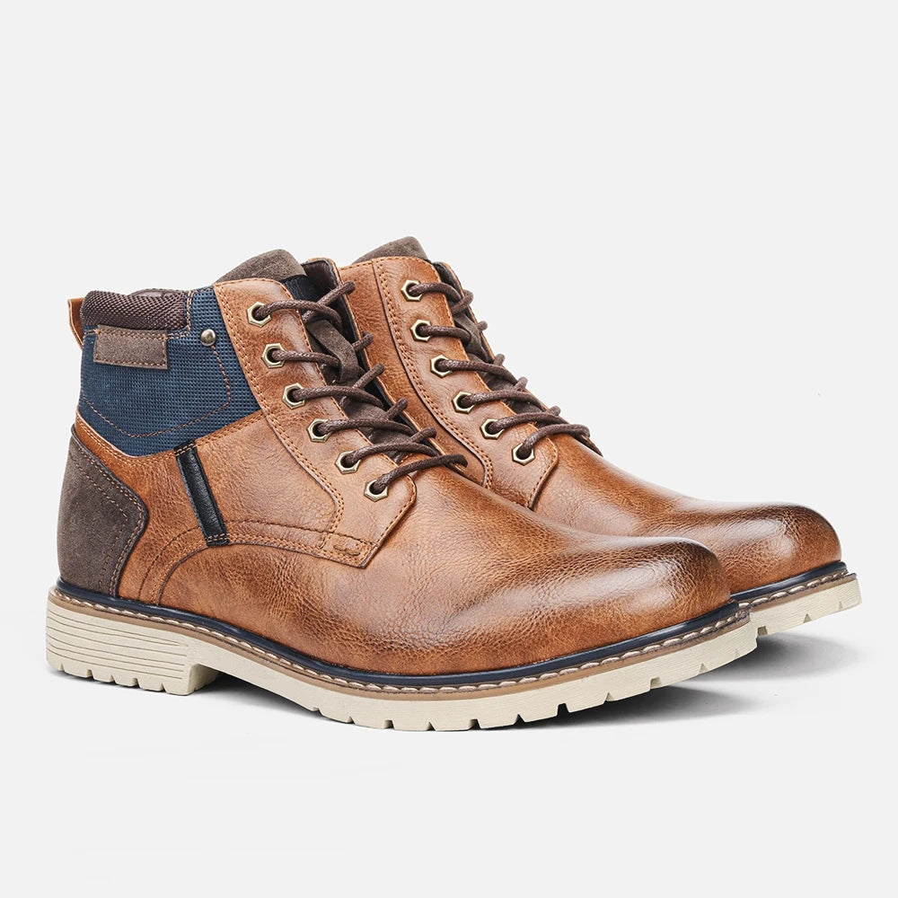 2023 New Men's Winter Shoes Warm Comfortable Non-Slip Men Winter Boots