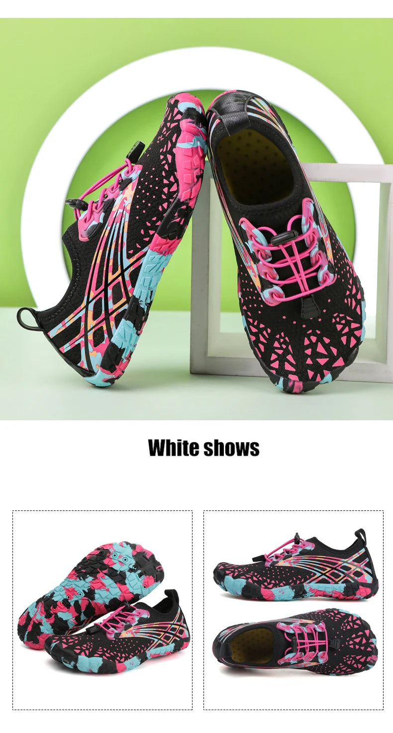 Unisex Shoes For In-Room Fitness Treadmill Outdoor Speed Interference Water Beach Shoes Couples Swimming Shoes Men Aqua