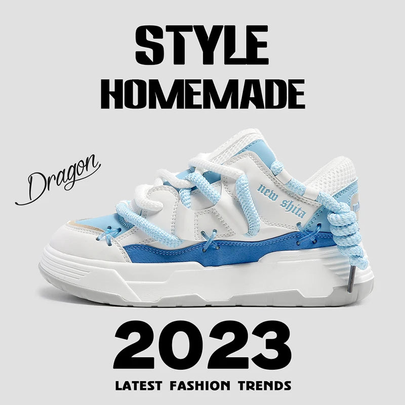 Women's Luxary Chunky Sneakers 2024 Mesh Breathable Shoes for Men Sports Running Casual Ladies Fitness Vulcanize Shoes