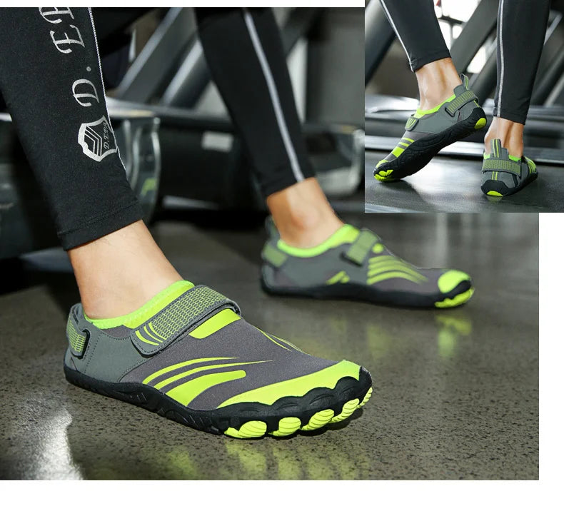 Men Water Shoes Women Wading Sneakers Drainage Barefoot Beach Aqua Shoes Quick Dry Fitness Yoga Shoes Sea Diving Swim Sandals