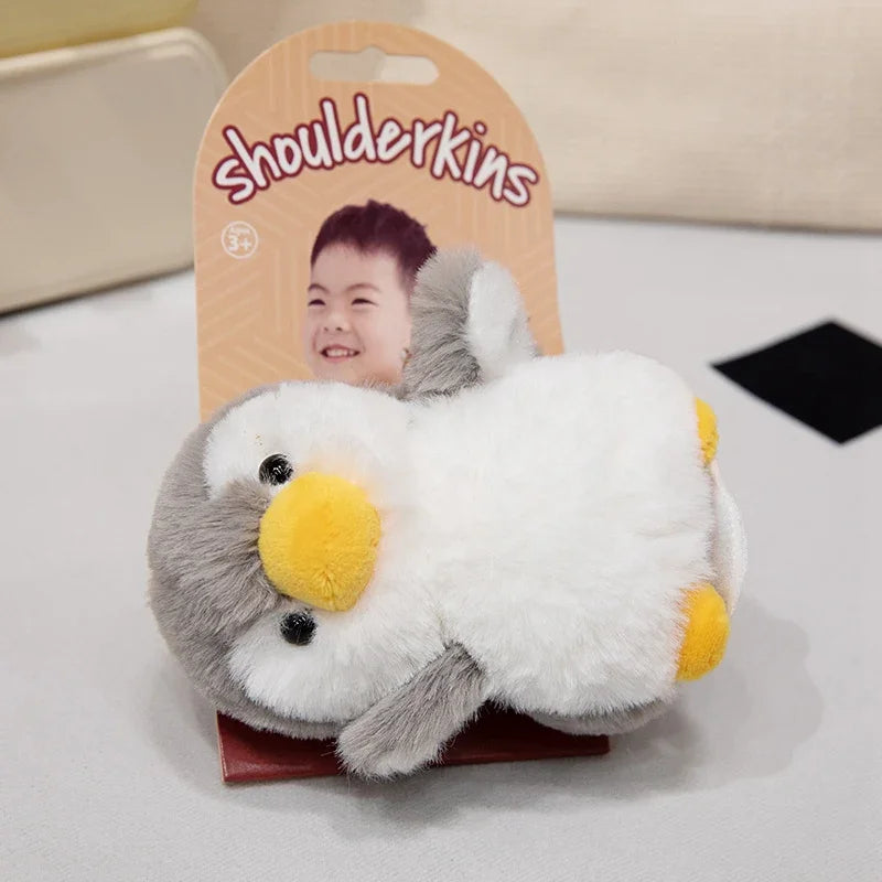 10 Kinds Of Animals Plush Toys With Magnets Can Stand On Your Shoulder Cartoon Cute Stuffed Dolls Birthday Gifts For Kids