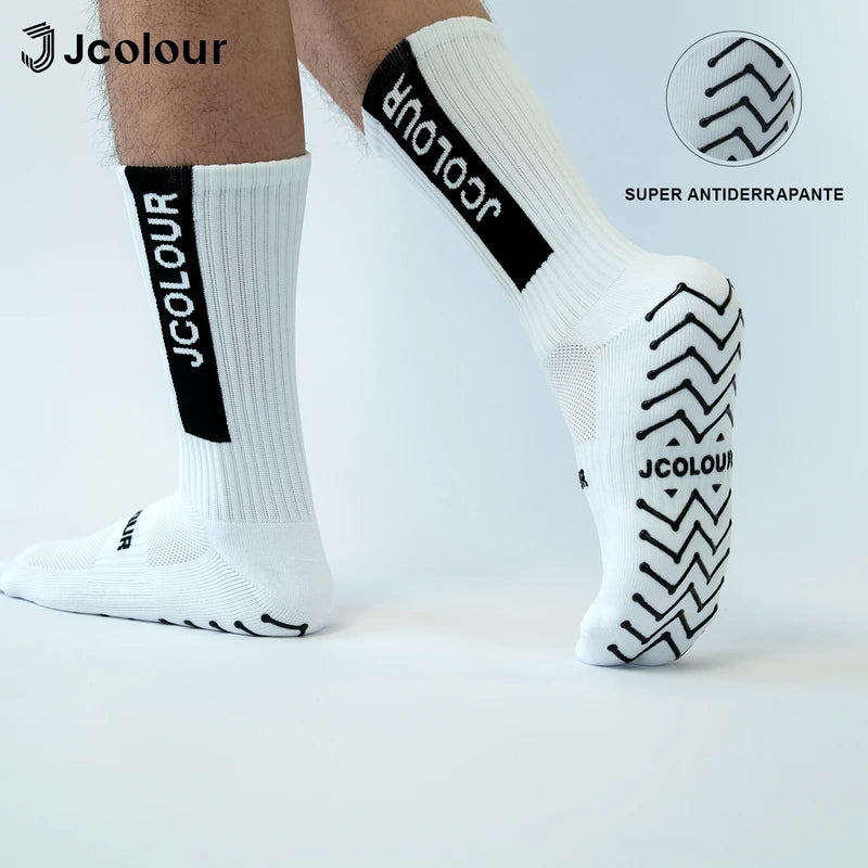 5 Pops, Non-slip Sports Socks, Training Socks, Mid-top Cycling Socks, Football, Running, Fitness,Polyamide
