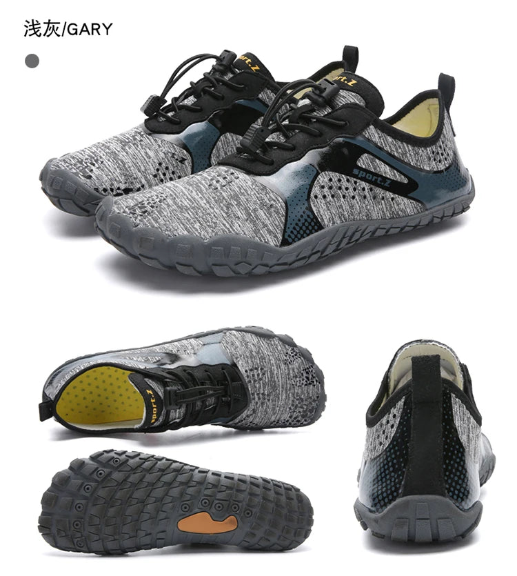 Indoor Fitness Shoes Men Women Yoga Treadmill Barefoot Shoes Gym Special Shock-absorbing Skipping Shoe Non-slip Training Sneaker