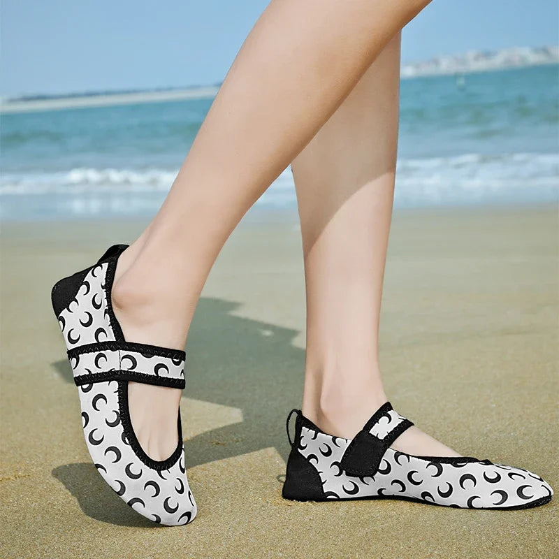 Women Barefoot Diving Shoes Aqua Shoes Beach Swimming Water Sport Sneaker Fitness Dance Swim Surfing Snorkeling Shoe
