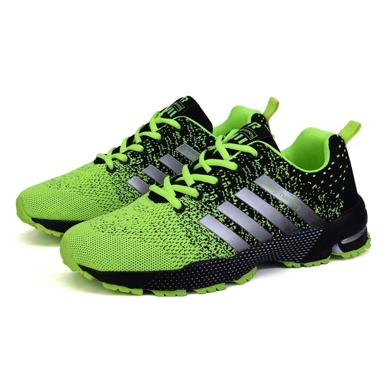 High Quality Men's Sneakers Outdoor Comfortable Lightweight Mesh Breathable Running Shoes Couple Soft Sole Fitness Shoes 2026