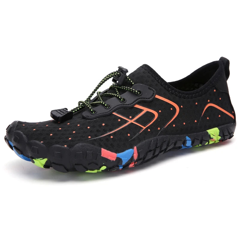 High Ankle Unisex Gym Footwaer Couples Vacation Beach Game Aqua Shoes Women Indoor Yoga Shoes Men Squat Fitness Shoes 35-46#