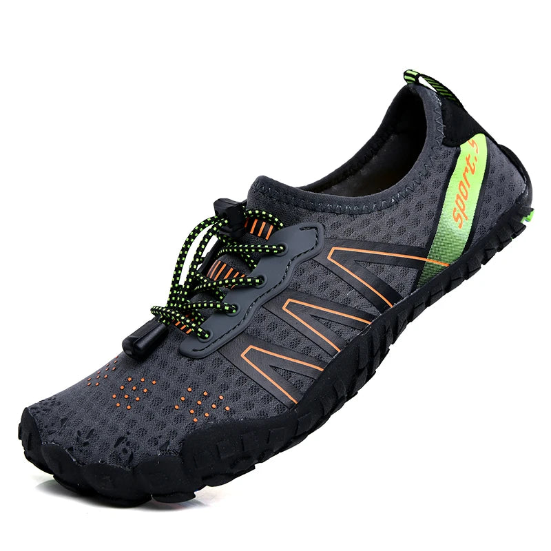 High Ankle Unisex Gym Footwaer Couples Vacation Beach Game Aqua Shoes Women Indoor Yoga Shoes Men Squat Fitness Shoes 35-46#