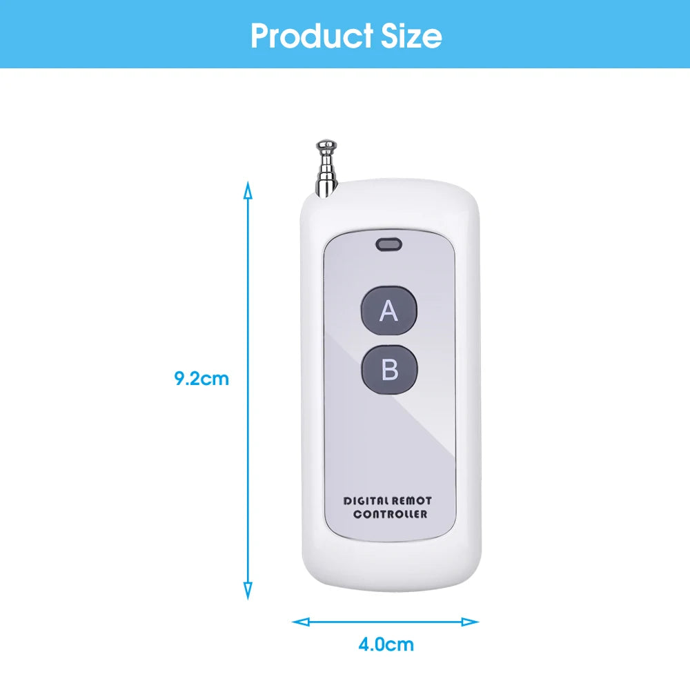 315Mhz 433Mhz Remote Control Learning Code 1527 Long Range Wireless Presenter Controller Transmitter Rf Module Abcd2/4/6/8 Keys