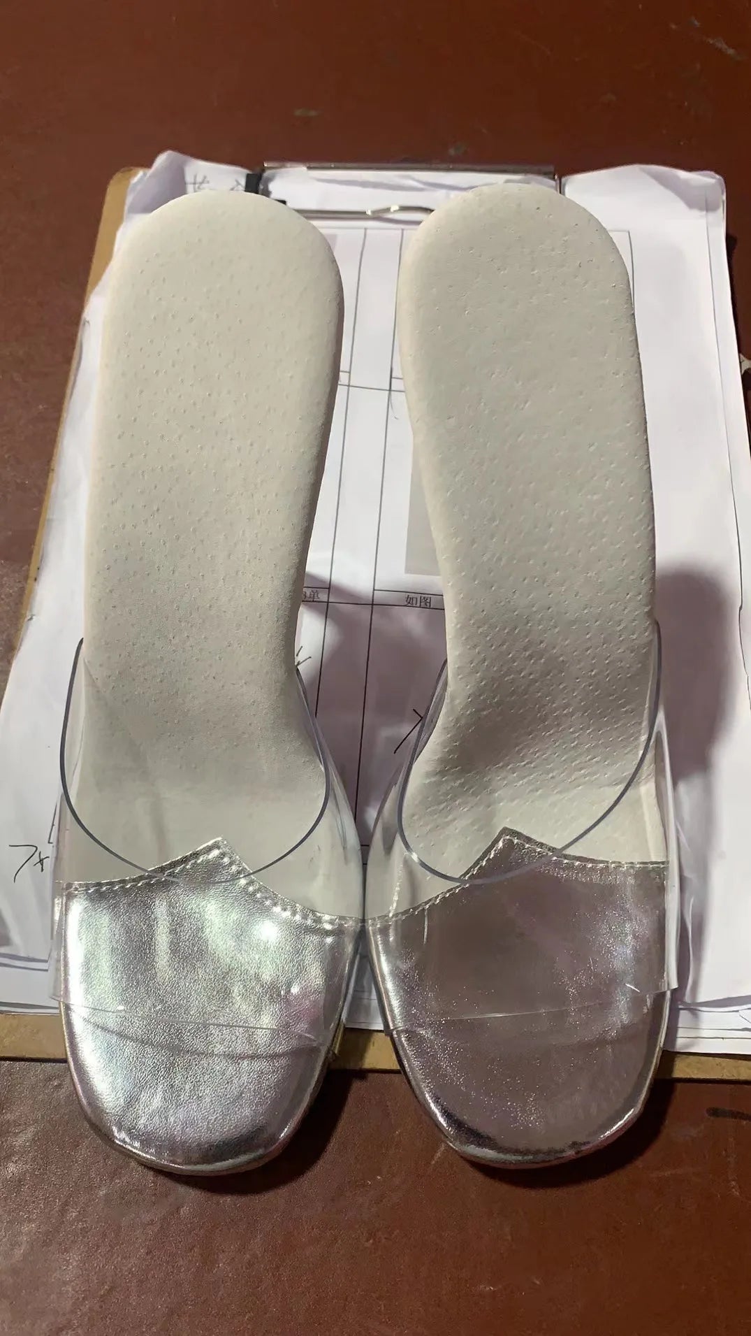 Women's Professional Dance Shoes Sandals Competition  12cm Special Shoes Building Model Standard Shoes and Fitness Shoes. YKC