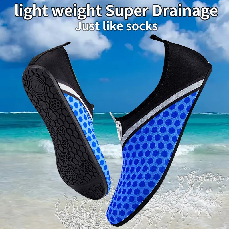 Diving Shoes Women Aqua Shoes Men Beach Swimming Water Sport Socks Barefoot Sneaker Fitness Dance Swim Surfing Snorkeling Shoe