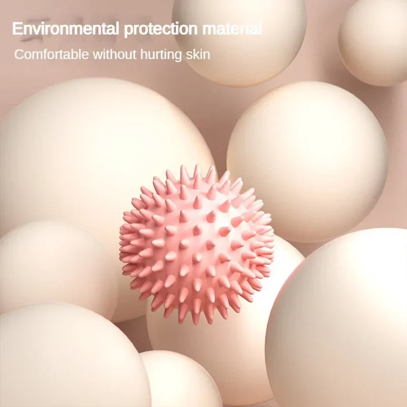 Durable PVC Spiky Massage Ball Trigger Point Sport Fitness Hand Foot Pain Relief Plantar Fasciitis Reliever Hedgehog Balls 6cm
