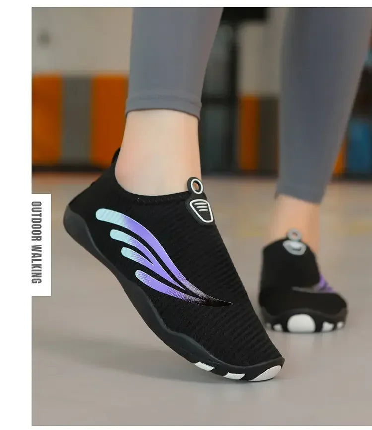 Unisex Indoor Fitness Special Shoes Parent-Child Couple Vacation Beach Swimming Shoes Men Snorkeling Quick Dry Aqua Shoes #27-42