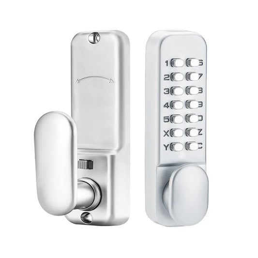 Waterproof Mechanical Password Code Number Single Latch Lock For Outdoor Wooden Door