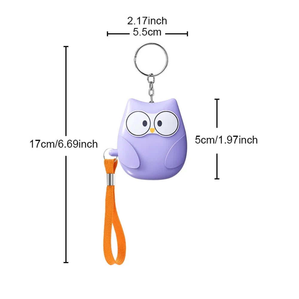 Self Defense Alarm 130dB Anti-wolf Girl Child Women Security Protect Alert Personal Safety Scream Loud Emergency Alarm Keychain