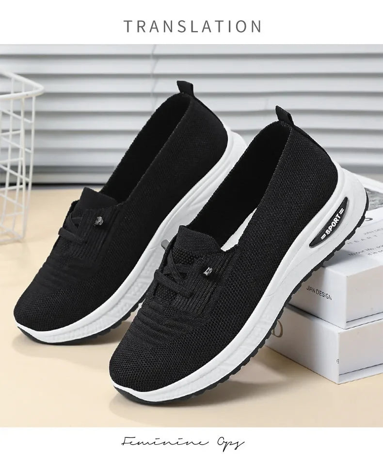Women's Shoes 2025 Casual Sneakers Breathable Chunky Sole Pink Free Shipping