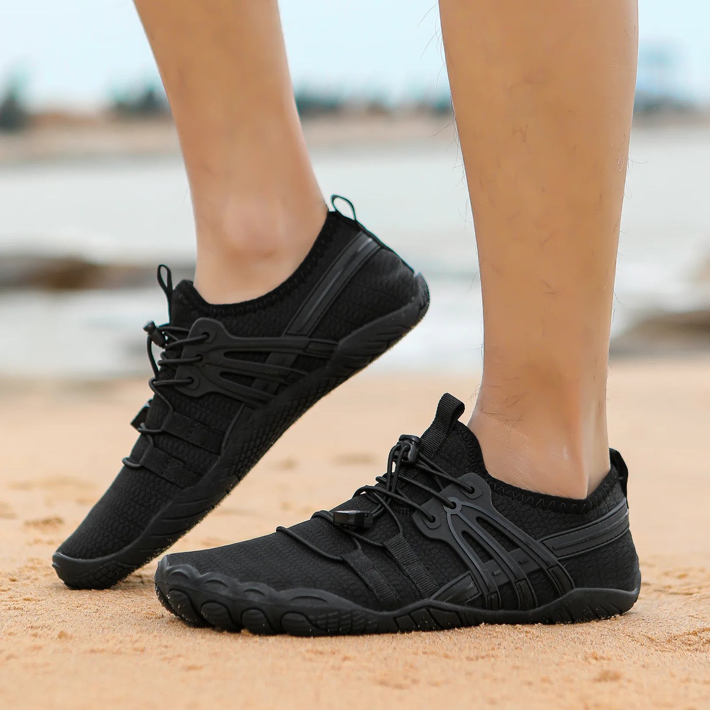 Outdoor Creek Shoes Men's and Women's Wading Swimming Shoes Couple's Beach Shoes Indoor Yoga Fitness Hiking