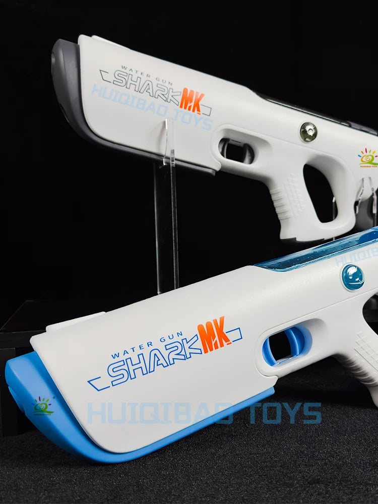 HUIQIBAO 2025 Fully automatic Pulse Electric Space Water Gun Outdoor Beach Water Battle Toy Summer Game Toys for Adult Gift
