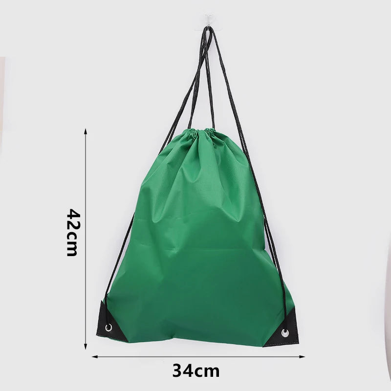 Outdoor Drawstring Gym Bag Travel bag String Bags Swimming Pool Clothes Shoes Storage Waterproof Packaging Pocket Unisex Fitness