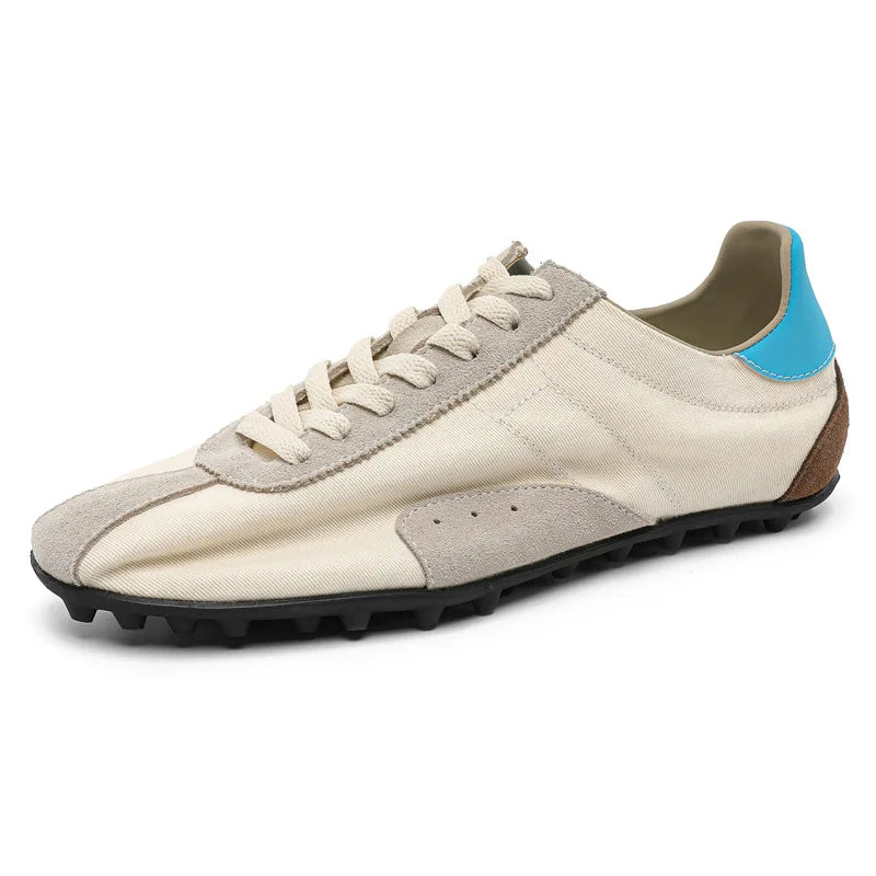 New Women Men High Quality Lace-Up Comfortable Soft Sole Flatsshoes Outdoor Casual Breathable Sneakers Fitness Shoes Male Shoes