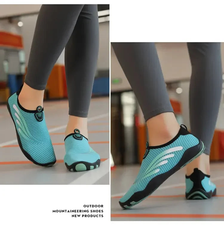 Unisex Indoor Fitness Special Shoes Parent-Child Couple Vacation Beach Swimming Shoes Men Snorkeling Quick Dry Aqua Shoes #27-42