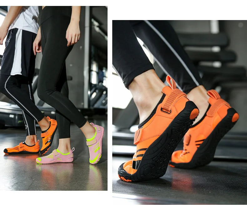 Men Water Shoes Women Wading Sneakers Drainage Barefoot Beach Aqua Shoes Quick Dry Fitness Yoga Shoes Sea Diving Swim Sandals