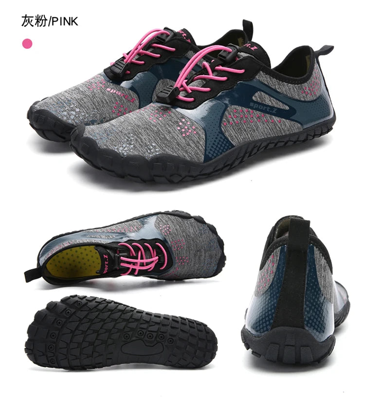 Indoor Fitness Shoes Men Women Yoga Treadmill Barefoot Shoes Gym Special Shock-absorbing Skipping Shoe Non-slip Training Sneaker