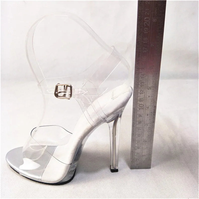 Women's Professional Dance Shoes Sandals Competition  12cm Special Shoes Building Model Standard Shoes and Fitness Shoes. YKC
