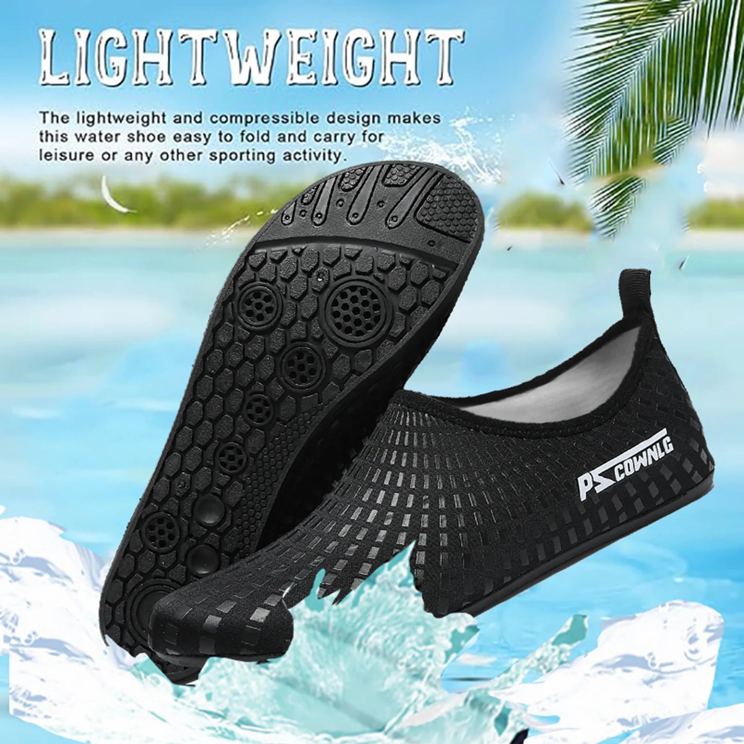 Men Women Beach Swimming Water Sports socks Barefoot sports water shoes Fitness Dance swimming surf snorkeling shoes