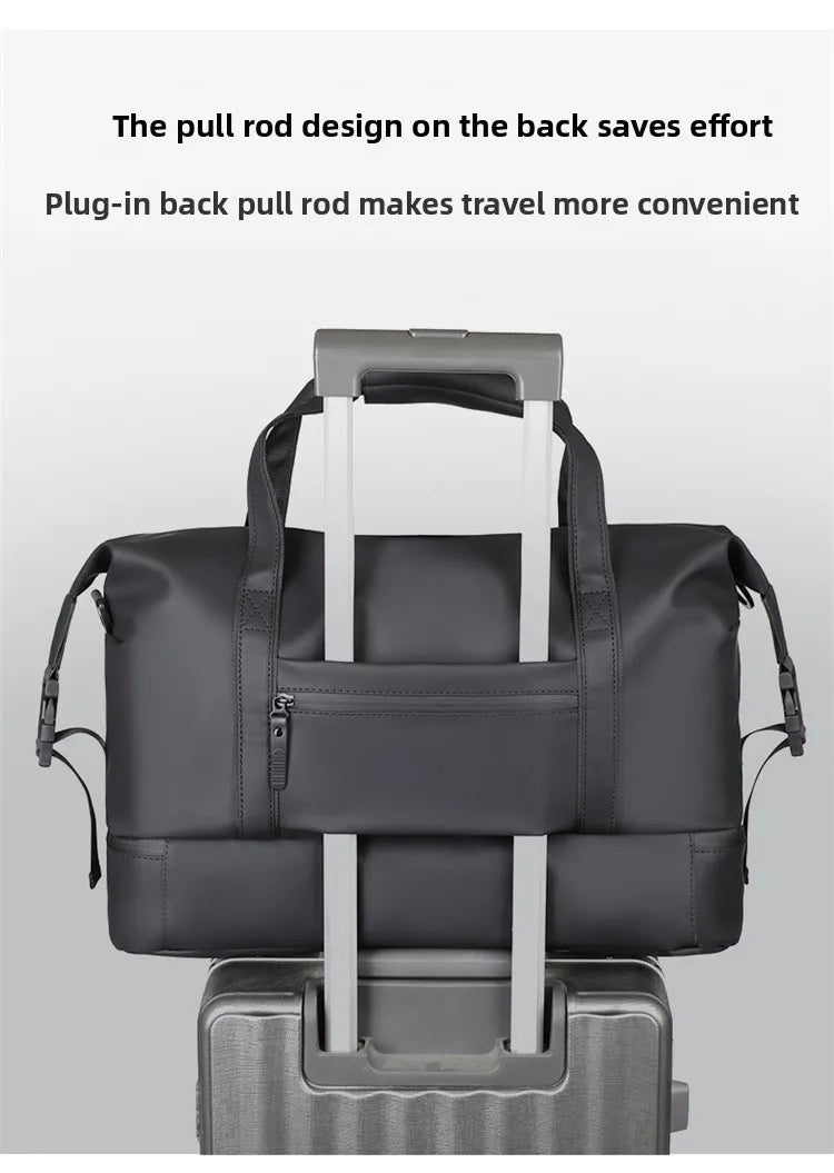 New Travel Bag, Men's Handbag, Large-capacity Short-distance Travel Bag, Sports and Fitness Bag, Single-shoulder Crossbody Bag