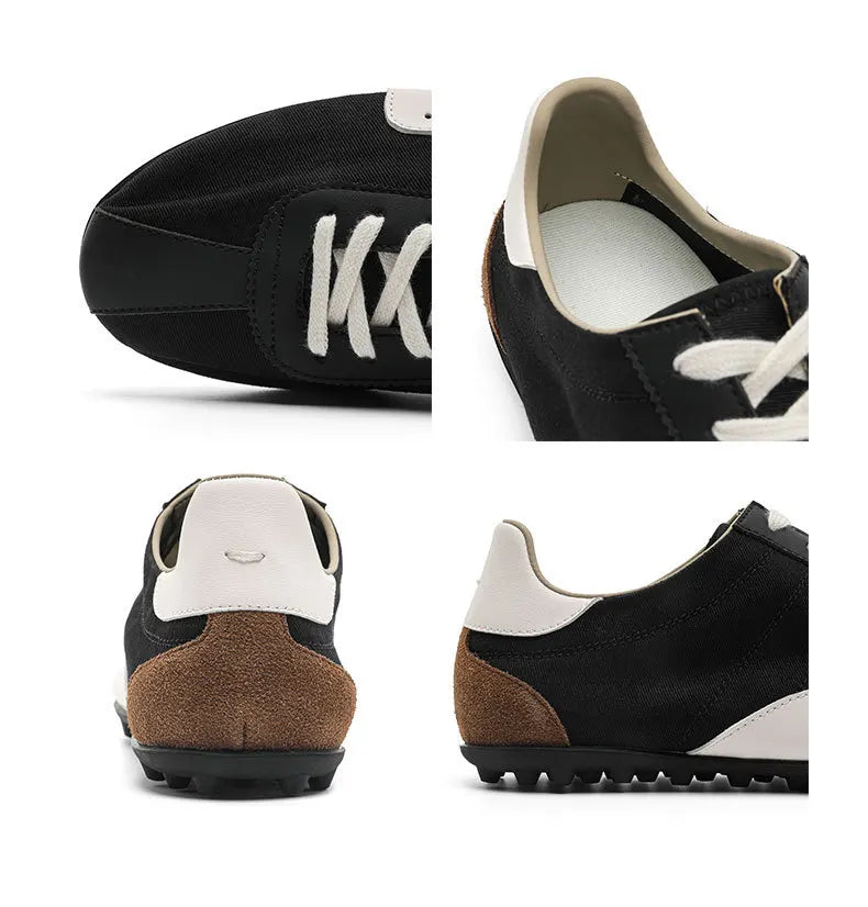 New Women Men High Quality Lace-Up Comfortable Soft Sole Flatsshoes Outdoor Casual Breathable Sneakers Fitness Shoes Male Shoes