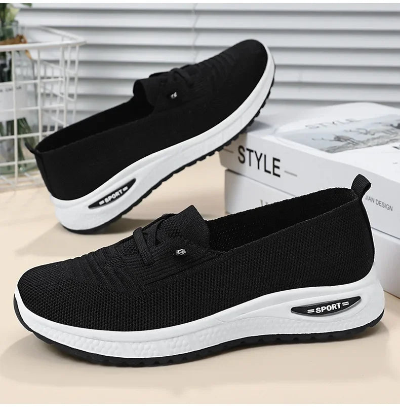 Women's Shoes 2025 Casual Sneakers Breathable Chunky Sole Pink Free Shipping