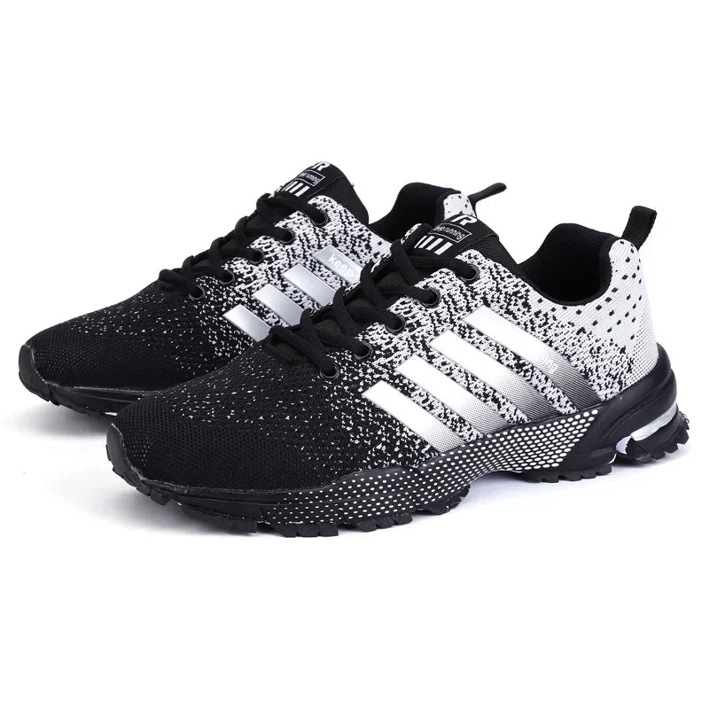 High Quality Men's Sneakers Outdoor Comfortable Lightweight Mesh Breathable Running Shoes Couple Soft Sole Fitness Shoes 2026
