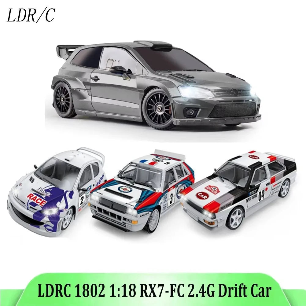 LDRC RC Drift Car 2801PRO 2802PRO 2803PRO 2804PRO 1/28 4WD With Gyroscope Full Proportional Throttle and Steering Car Toys