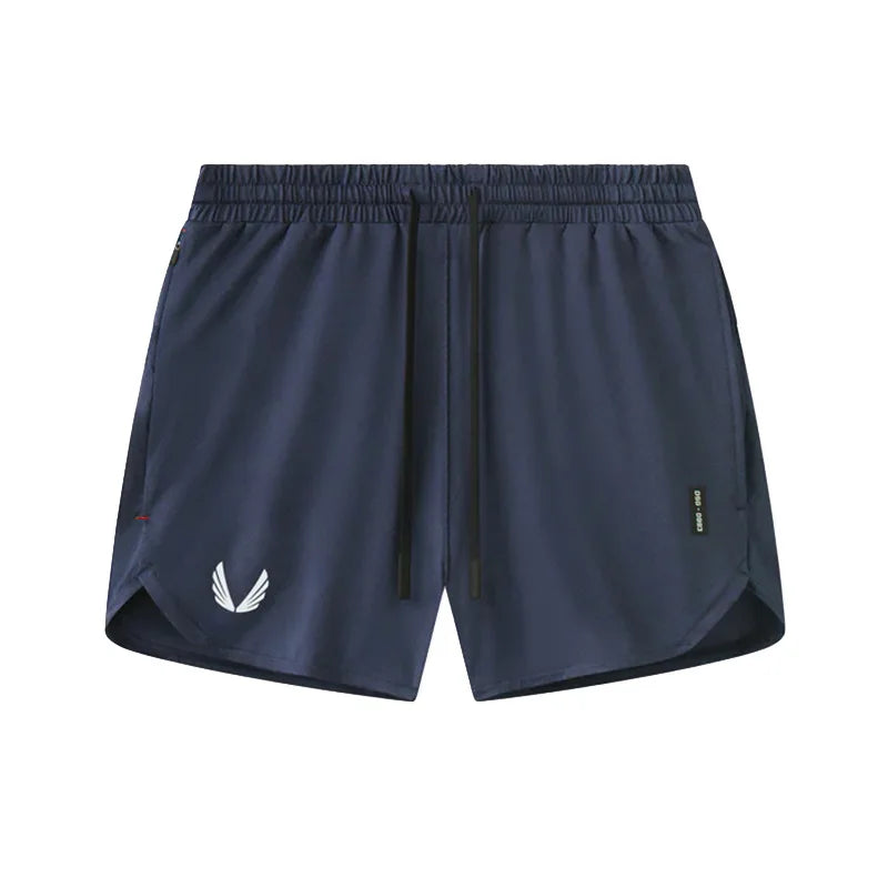 Men's Quick Dry Casual Shorts Running Sports Jogging Basketball Short Pants Male Gym Fitness Bottoms Compression Sweatpants