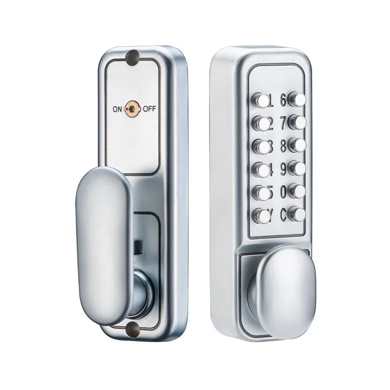 Waterproof Mechanical Password Code Number Single Latch Lock For Outdoor Wooden Door