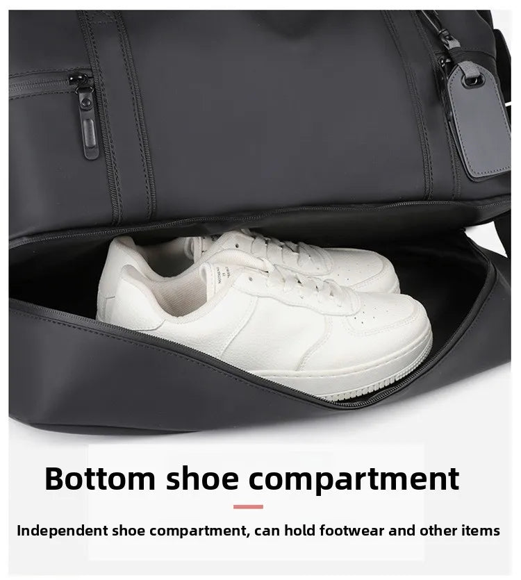 New Travel Bag, Men's Handbag, Large-capacity Short-distance Travel Bag, Sports and Fitness Bag, Single-shoulder Crossbody Bag