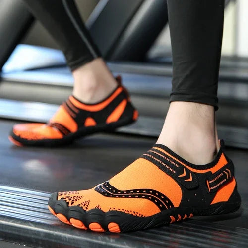 Indoor Fitness Shoes Men Women Yoga Treadmill Barefoot Shoes Gym Special Shock-absorbing Skipping Shoe Non-slip Training Sneaker