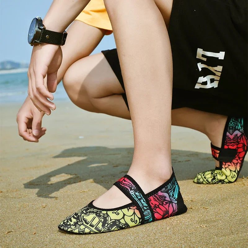 Women Barefoot Diving Shoes Aqua Shoes Beach Swimming Water Sport Sneaker Fitness Dance Swim Surfing Snorkeling Shoe