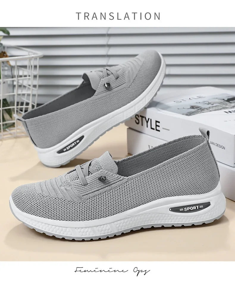 Women's Shoes 2025 Casual Sneakers Breathable Chunky Sole Pink Free Shipping