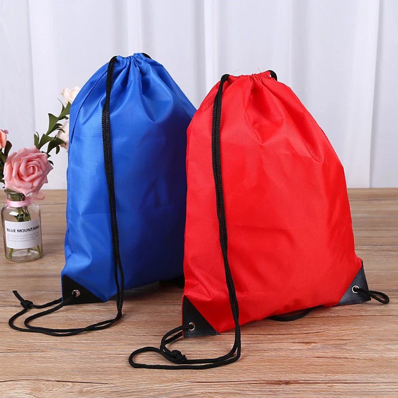Outdoor Drawstring Gym Bag Travel bag String Bags Swimming Pool Clothes Shoes Storage Waterproof Packaging Pocket Unisex Fitness
