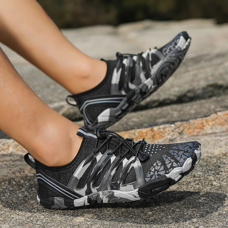 Aqua Shoes For Women Men Barefoot Water Shoes Anti-Slip Quick-Drying Outdoor Beach Upstream Wading Swimming Shoe Sneakers Unisex